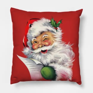 Vintage Santa Pillow