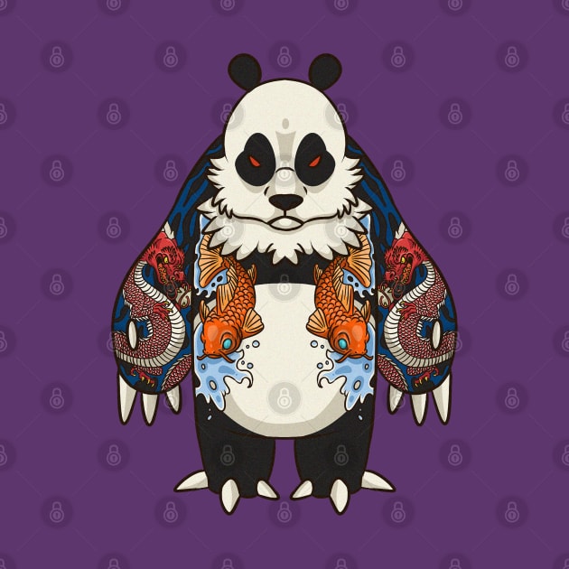 Yakuza Panda by therealfirestarter