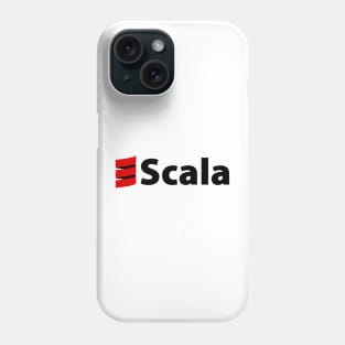 Scala lang logo - programming language Phone Case