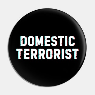 Domestic Terrorist - Esau Cooper and Tucker Carlson Pin