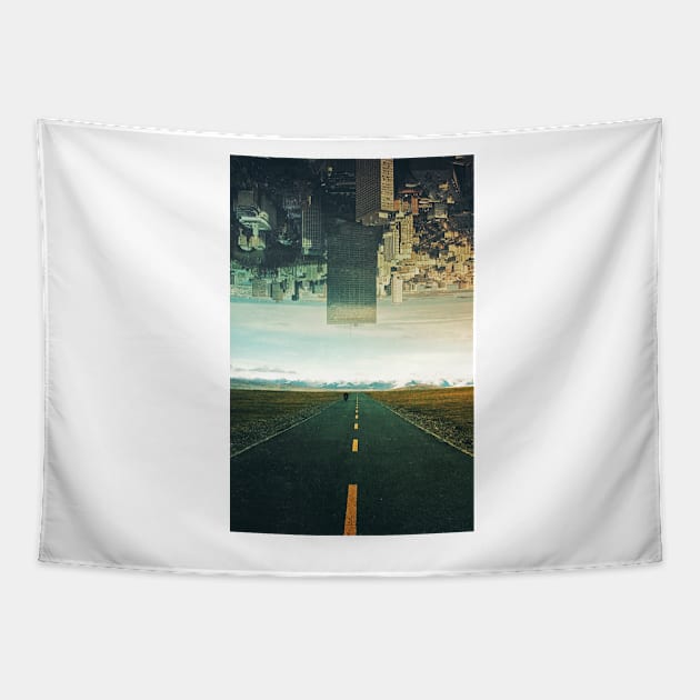 Roads Ahead Tapestry by SeamlessOo