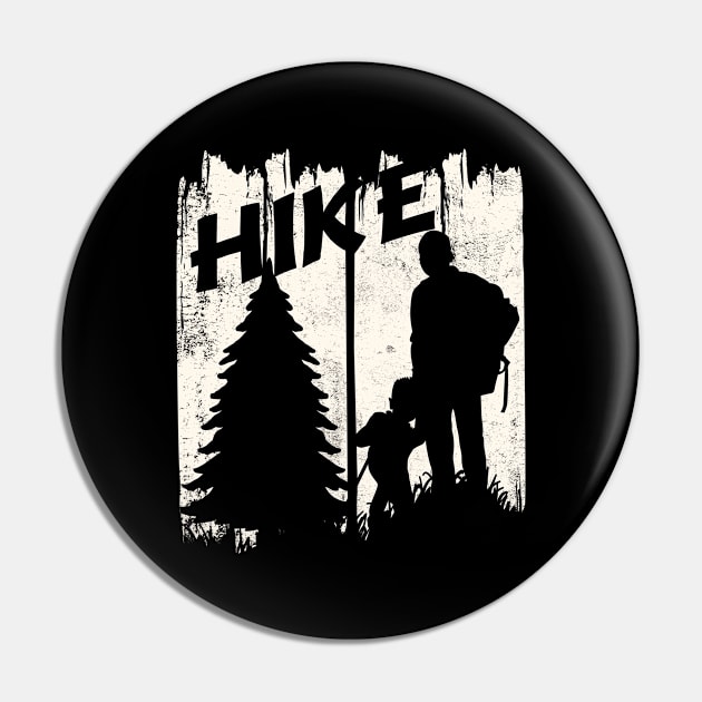 Hike Hiking Hiker Pin by POS