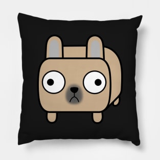 French Bulldog Loaf - Fawn Frenchie Pillow