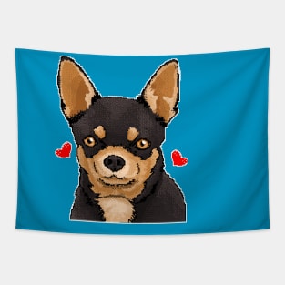 pixel pet collection, chihuahua version Tapestry