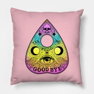 Ouija Planchette Board. All seeing eye Pillow