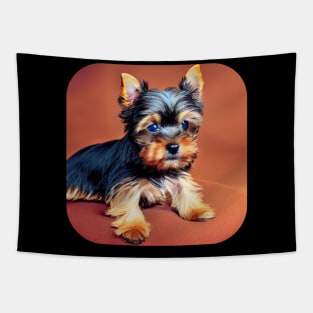 Yorkshire Terrier Puppy Tapestry