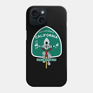 California Galeophobia Pacific Coast Highway Shark Bicycle Phone Case