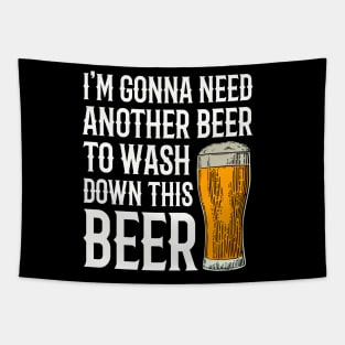 Funny Beer Shirt for Beer Drinkers Tapestry