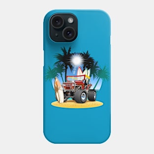 cartoon jeep Phone Case