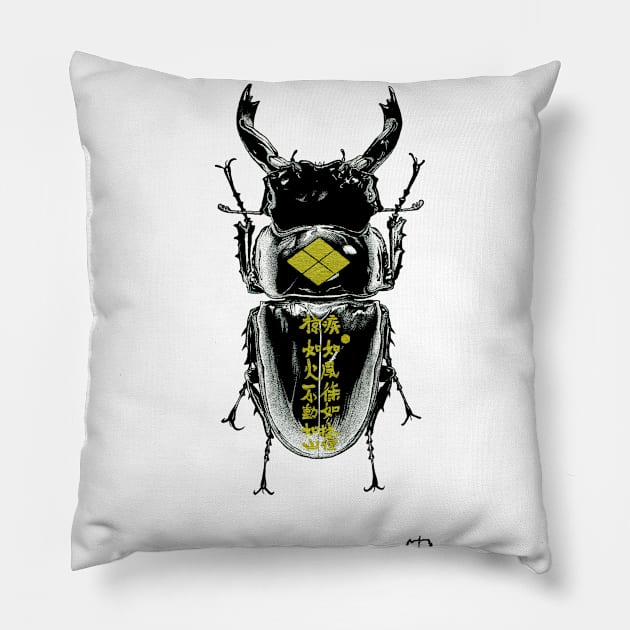 beetle Pillow by tristan.r.rosenkreutz