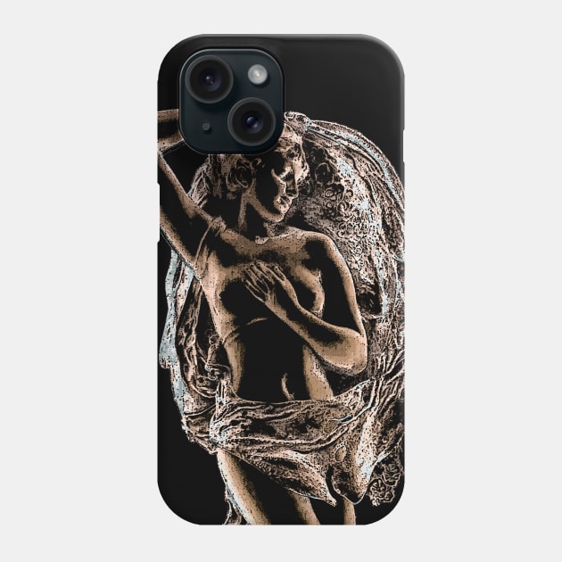 Greek Statue, Female Nude Phone Case by 4nObjx