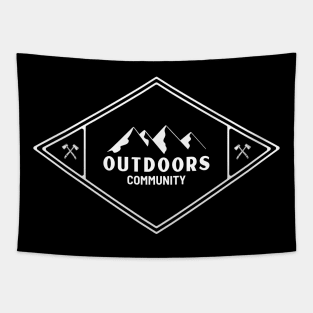 Outdoors Community Tapestry