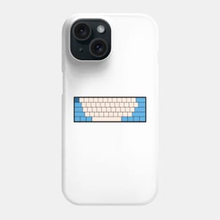 Mechanical Keyboard - Williams F1 Team Colour Scheme Phone Case