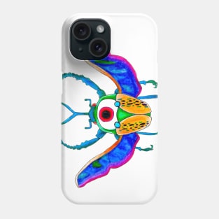 Evil Eye Beetle Phone Case