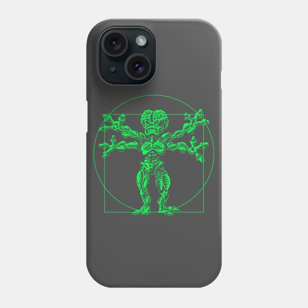 Martian / Leonardo da Vinci Phone Case by Uwantmytees