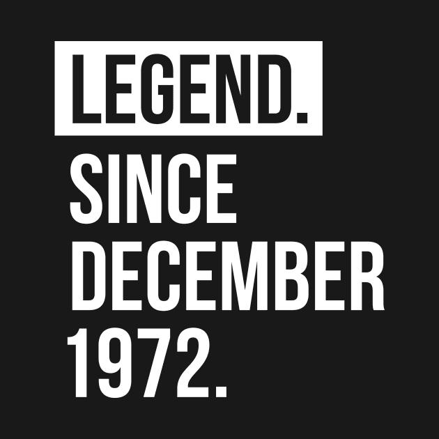 Legend since December 1972 by hoopoe