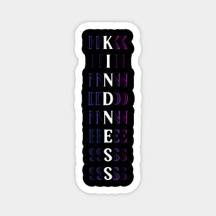 Colorful Kindness Christian Design Magnet