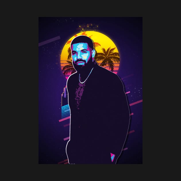 Drake Rapper by Sakent