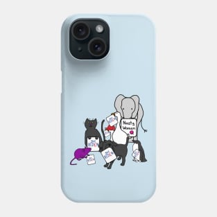 Animals with Joe Biden Signs Phone Case