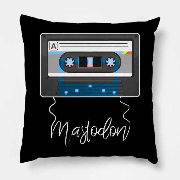 Mastodon Graphic Name Marvin Christmas Vintage Style Called Quest Pillow by Gorilla Animal