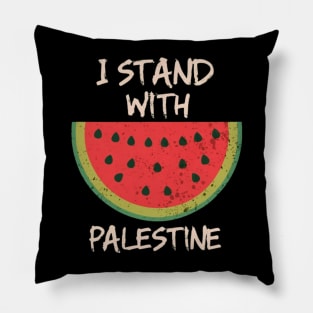 I stand with palestine Pillow