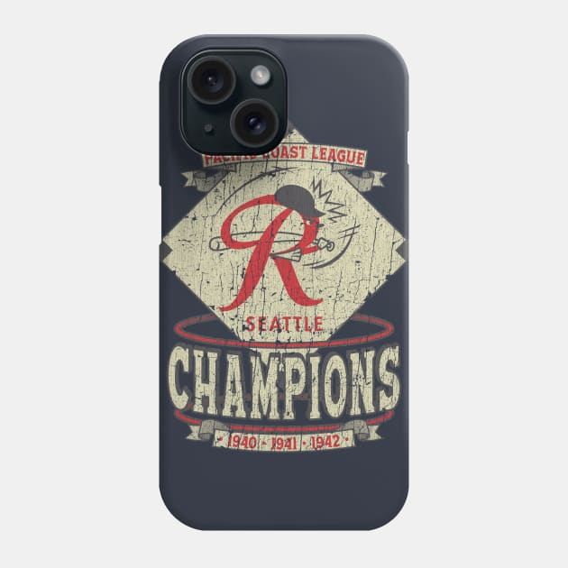 Seattle Rainiers Phone Case by JCD666