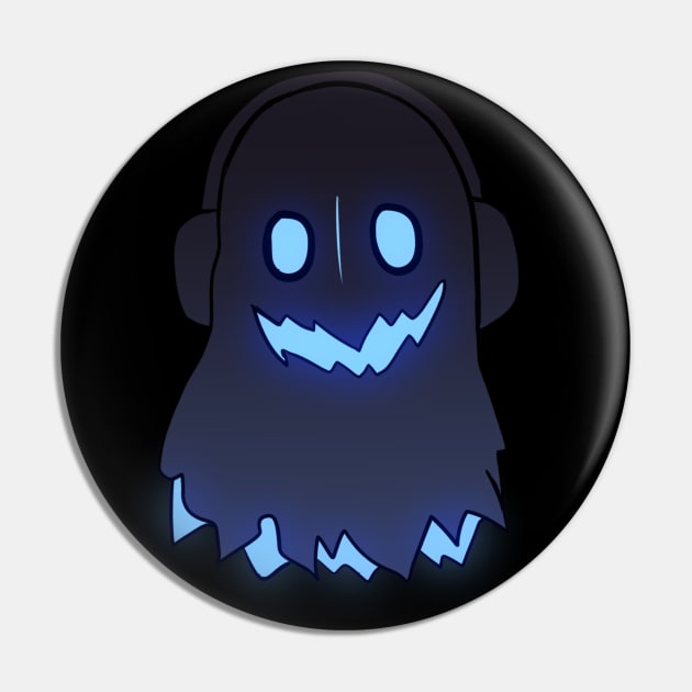 Napstablook Pin by WiliamGlowing