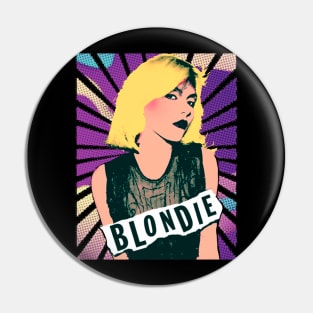 Blondie - Retro Style Pin