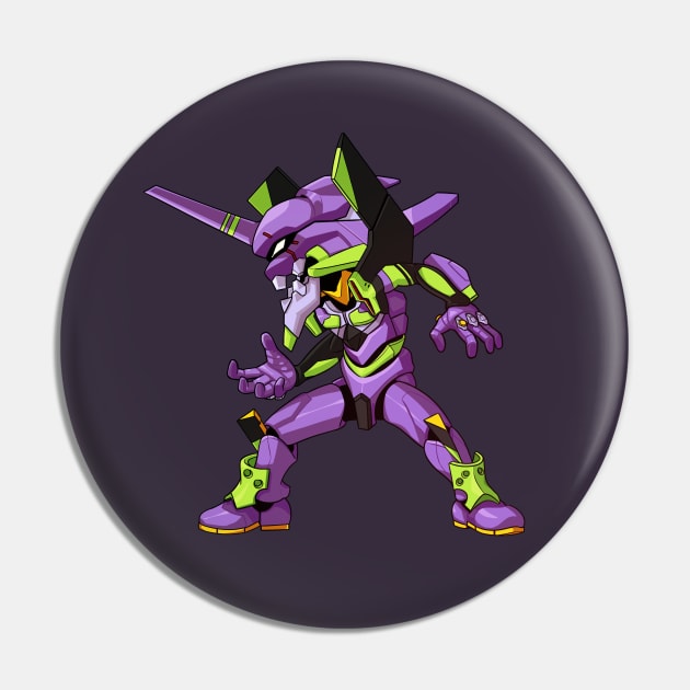 EVA - 01 Pin by BEU BEU