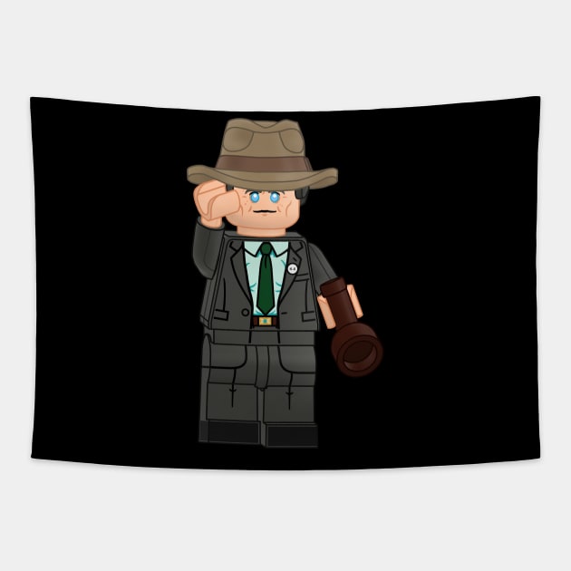 Lego Oppenheimer Tapestry by ovofigures