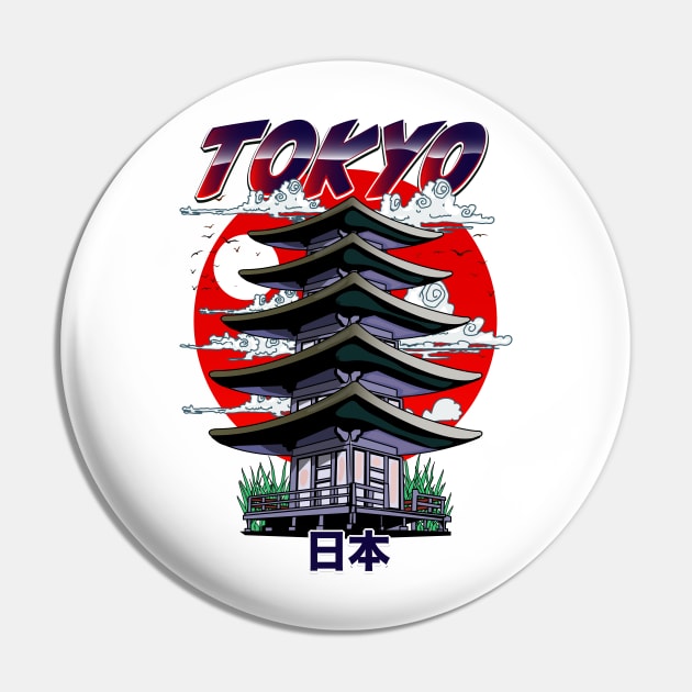 Tokyo Pin by nickemporium1