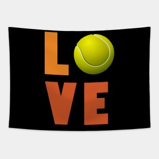 Girls tennis love t shirt for women teens tweens Tapestry