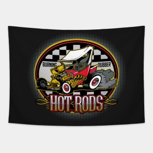 Hot Rod Custom Classic Car Tapestry