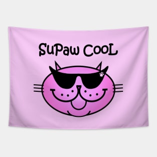 SuPaw CooL - PURRty in PINK Tapestry