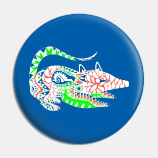 possum tlacuache tribal pattern ecopop Pin