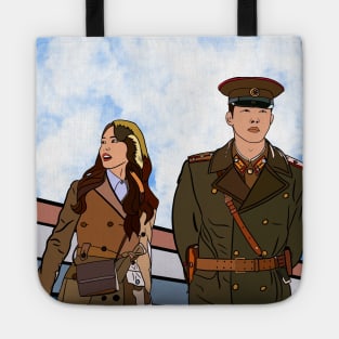 Crash landing on you - K drama pop art poster Tote