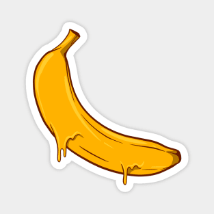 Melted Banana Magnet