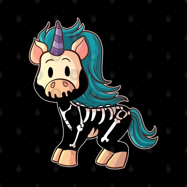 Knarf the Kawaii Cute Goth Unicorn by Wanderer Bat