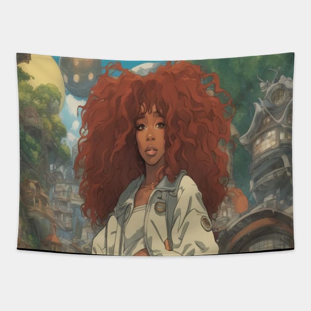 sza Tapestry by PlushFutura