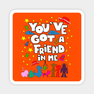 toys for friends Magnet