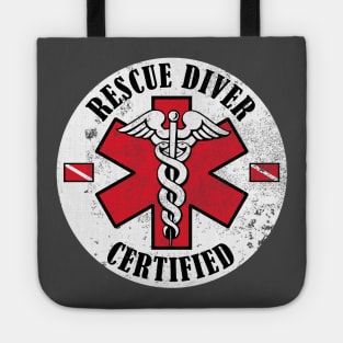 Rescue Diver Certified (Distressed) Tote