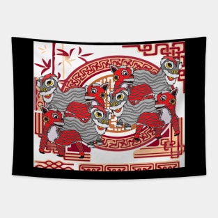 Chinese New Year Celebration China Tapestry