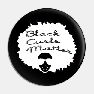 BLACK CURLS MATTER by AfreeKA -3 Pin