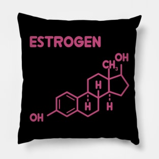 estrogen (chemical composition) Pillow