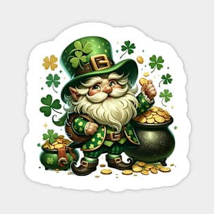 St Patricks Day Leprechaun Magnet