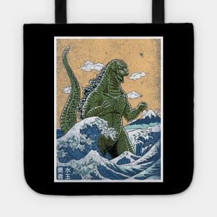 king off monsters from kanagawa Tote