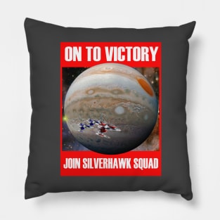 Join Silverhawk Squad Pillow