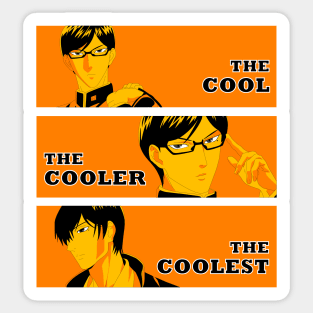 New Anime Sakamoto Desu ga? Sakamoto Cool, Cooler, Coolest White T