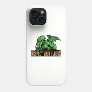 Cthulhu Respect Your Elders Phone Case