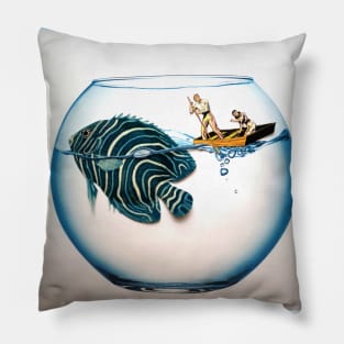 Tales From The Fish Bowl Pillow